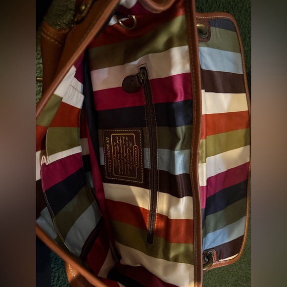 Coach Women's Leather Shoulder Bag - Picture 4 of 5